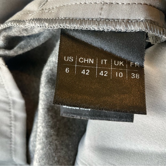 LAFAYETTE 148 Grey wool and and cashmere tailored pants - Picture 7 of 14